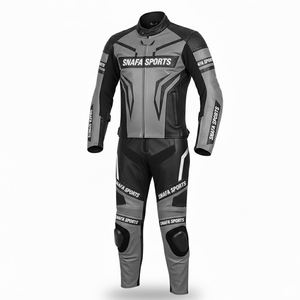 Combinaisons de moto en cuir véritable, service personnalisé, marque privée, faible MOQ, combinaison de moto en cuir durable, combinaisons de moto de haute qualité - Product Image 1