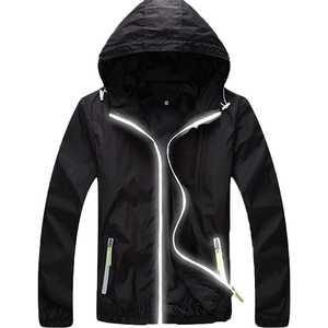 Chaquetas de alta calidad para hombre, ropa informal, chaqueta con capucha y cremallera completa impermeable para hombre - Product Image 1