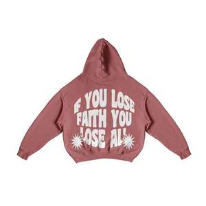 Sweatsuits Set Men Sweat Suit Flared Stacked Sweat Pants Sweatpants and Hoodie Print OEM/ODM Custom Thick Unisex Adults Spring - Product Image 4