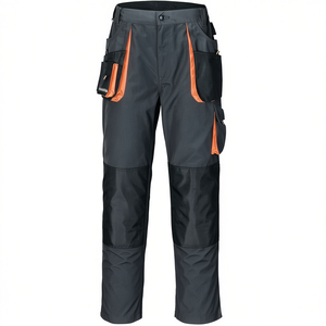 TERRATREND กางเกงขายาวผู้ชายไซส์ 50 สีเทาเข้ม/ดำ/ส้ม พร้อมที่แขวนกางเกงและกระโปรง - Product Image 2