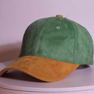 หมวกกีฬาสำหรับผู้ใหญ่แบบลำลองหมวกแก๊ปเบสบอลผ้าแคนวาส Gorras de Gamusa ขอบโค้งแบบ6แผง - Product Image 5