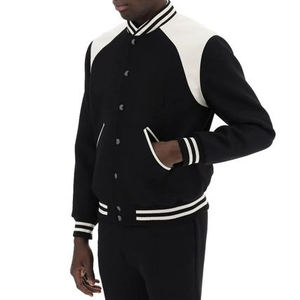 Best Quality Wholesale Wool Varsity Jacket Custom Baseball Logos Patches and Labels Plus CollegeBaseballjacket for men - Product Image 4