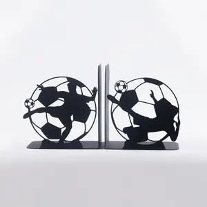 Sujetalibros de metal adornado, accesorios de decoración para el hogar elegantes y tradicionales para sala de estar - Product Image 2