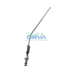Tubo de succión Frazier de acero inoxidable, extracción manual de orejas - Product Image 4
