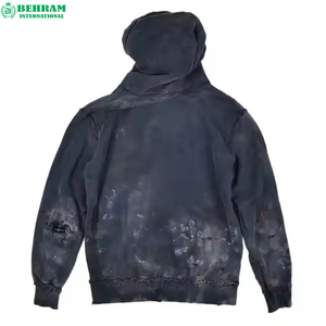 Sweat-shirts unisexes vintage en molleton 100 % coton de haute qualité avec logo personnalisé thermique 2026 - Product Image 4