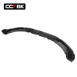 Para <span class=keywords><strong>BMW</strong></span> G60 G61 M Sport 520i 530i 540i 550e <span class=keywords><strong>2023</strong></span>-2026, alerón delantero de fibra de carbono seca estilo MP, divisor de labio inferior 51115A6FE81 - Product Image 2