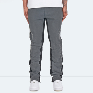 Survêtement de rue personnalisé Pantalon de survêtement évasé de haute qualité Sweat à capuche unisexe vierge Ensemble de jogging pour hommes - Product Image 5