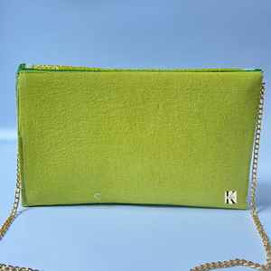 Sac à bandoulière en verre perlé Cadeau de mariage Pochette et sac à main à la mode Artisanal avec couleur personnalisable - Product Image 3