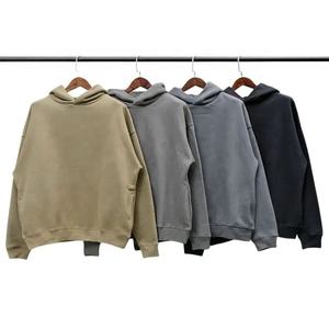 OEM 480gsm grueso pesado algodón sólido de gran tamaño gota hombro pulóver sudaderas con capucha hombres sudaderas con capucha al por mayor barato y de calidad sudaderas con capucha - Product Image 1