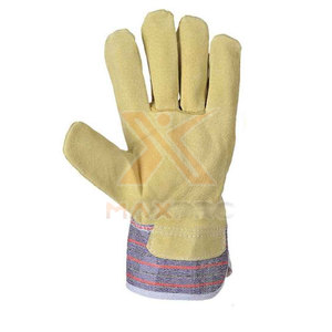 General Purpose Hand Safety Leather <b>Fire</b> Proof Working Gloves for Men & Women Customized - Product Image 3