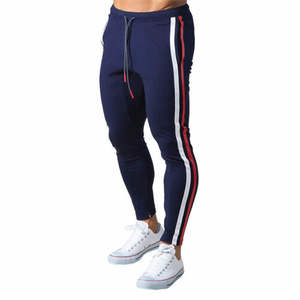 Pantalones de chándal ajustados para hombre, pantalones deportivos ajustados, lo último en venta personalizada - Product Image 3