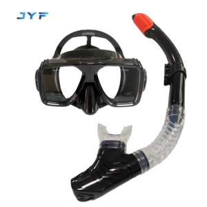 JYF Marca Atacado Baixo <span class=keywords><strong>Volume</strong></span> Livre Mergulho Equipamento Máscara De Mergulho <span class=keywords><strong>Set</strong></span> Freediving Máscara e <span class=keywords><strong>Snorkel</strong></span> - Product Image 2