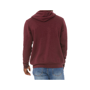 Sweat à capuche unisexe de qualité supérieure pour l'hiver 2025, 100% coton, 500 g/m², avec poche, impression personnalisée du logo en relief - Product Image 3