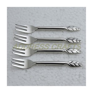 Herramienta de cena de estilo clásico, juego de tenedor de fruta de acero inoxidable, tenedor de cóctel de estilo Vintage personalizado, vajilla para el hogar, cubiertos, Mini tenedor - Product Image 2