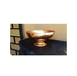 Bol à fruits en cuivre martelé et dernière pièce bol à fruits en cuivre au look moderne pour fabricant d'ustensiles de cuisine en inde - Product Image 4