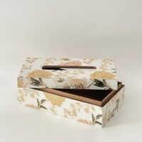 Boîte à mouchoirs en résine Porte-serviettes pour Restaurant Maison Table Décoratif - Product Image 5