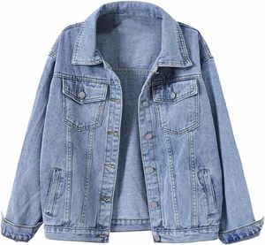 Veste en jean unie à manches longues pour homme avec logo personnalisé, séchage rapide, respirante, 100 % coton, col montant, poches imprimées pour l'hiver - Product Image 6