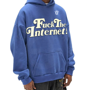 เสื้อฮู้ดสำหรับผู้ชายเสื้อฮู้ดพิมพ์โลโก้แบบกำหนดเองจากปากีสถาน - Product Image 1