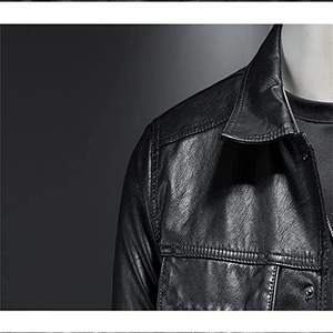 Veste de moto en similicuir homme - Product Image 4