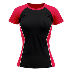 T-shirt de softball durable à col rond et manches courtes, confortable, écologique, 100 % polyester, pour l'entraînement et les matchs, élégant - Product Image 3