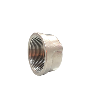 Tapa redonda roscada de acero inoxidable de alta calidad de 1-1/2 pulgadas OEM/ODM Superficie lisa de embalaje personalizado para industrias variadas - Product Image 6