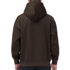 Venta al por mayor de peso pesado de alta calidad 100% algodón ecológico polar sudaderas con capucha de invierno para los hombres de manga larga Ultra suave - Product Image 4