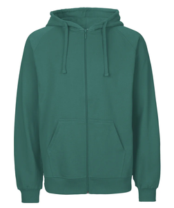 Venta al por mayor de fábrica, sudadera con cremallera para hombre con logotipo personalizado en blanco deportivo informal de algodón de talla grande de Bangladesh - Product Image 6