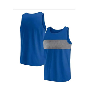 Débardeur de sport pour homme, Logo personnalisé, musculation, 100% coton - Product Image 1