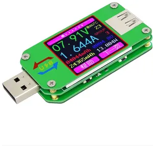 UM24C APP USB 2.0 LCD 디스플레이 전압계 전류계 배터리 충전 전압 전류 미터 멀티 미터 케이블 측정 테스터