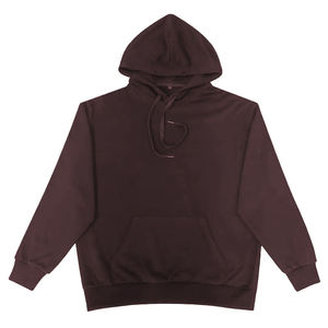 100% coton hommes pulls à capuche sweats couleur noire 350GSM adulte tendance à capuche pour tenue décontractée - Product Image 6