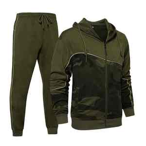 Conjuntos Deportivos de Invierno para Hombre, Elegantes y de Alta Calidad, 100% Algodón Transpirable, Secado Rápido, Tallas Grandes, Logotipo Personalizado - Product Image 5