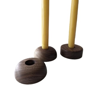 Indian Supplier Offers Handcrafted <b>Wooden</b> <b>Candlestick</b> Holder for Home Farmhouse; for Christmas Home Decor Wholesale Rate - Product Image 4