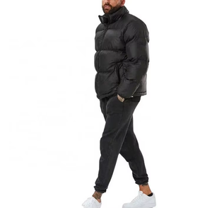 Veste matelassée noire de haute qualité, garde au chaud, vestes matelassées North-Face pour hommes, veste matelassée d'hiver pour adultes hommes - Product Image 3