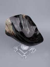 Bol à salade artisanal en corne naturelle de buffle, écologique, unique, pour cuisine et salle à manger - Product Image 2