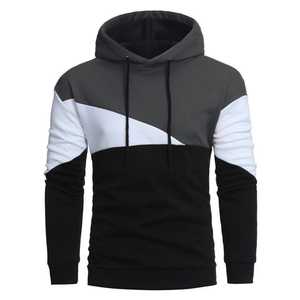 Sweat à capuche surdimensionné vintage pour hommes pull vierge uni brodé sur mesure de haute qualité OEM ODM - Product Image 5