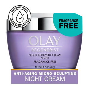 Olay Skin Care Regenerist Night Recovery Anti-Aging Cream Facial <b>Moisturizer</b> <b>Fragrance</b> <b>Free</b> 1.7 fl oz - Product Image 3
