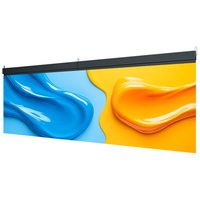 Écran LED Holographique Transparent Haute Définition 4000 Nits de Luminosité, Garantie 5 Ans pour Ascenseurs et Showrooms Automobiles en Verre