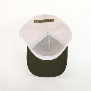 [Top Supplier] Two Tone Performance Golf <b>Hat</b> 5 Panel Structured Curved Bill Cap Custom 2D 3D Embroidery Logo Sport Headwear Bulk - Product Image 5