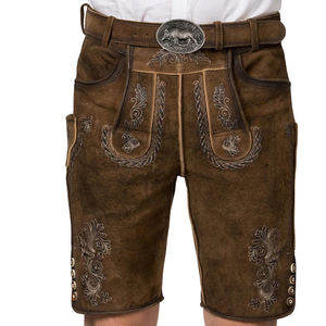 Traje de Oktoberfest, pantalones cortos Lederhosen personalizados para hombres, traje tradicional alemán, pedidos a granel, etiquetado privado - Product Image 1