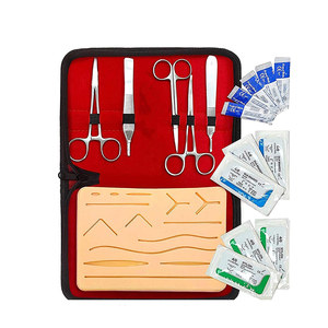 MEDIHEAL SURGICAL CORPORATION Surgical <b>Kits</b> 5-Piece German Steel Scissors Adson Scaler Forceps Surgical Tools Set Case - Product Image 1
