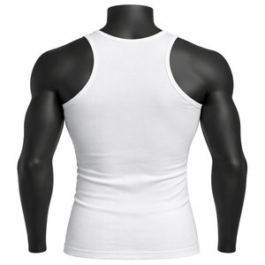 Camiseta Deportiva Casual de Verano Personalizada para Hombre, Camiseta sin Mangas de Malla para Correr, Camiseta de Gimnasio, Camiseta sin Mangas para Hombre - Product Image 2