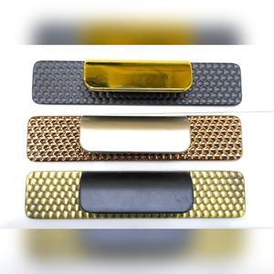 Luxury Honeycomb Texture Eco-Friendly Durable Drawer Pulls Modern Kitchen <b>Cabinet</b> Handles Antique Brass Zinc Dresser Bathroom - Product Image 1
