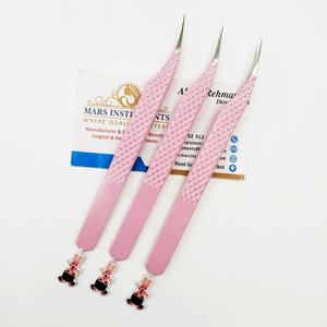 Pinces à cils pour extensions de cils, pinces à cils professionnelles à pointe en fibre, pinces à cils de précision pour extensions de cils, pinces à cils Bratz Girls - Product Image 3