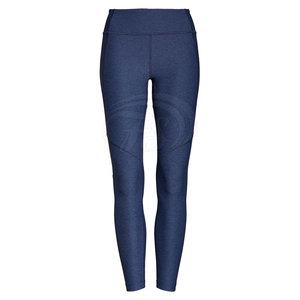 Leggings de yoga pour femmes, style tendance, motif uni, spandex/polyester, longueur intégrale, haute qualité, séchage rapide, respirant, taille élastique - Product Image 1