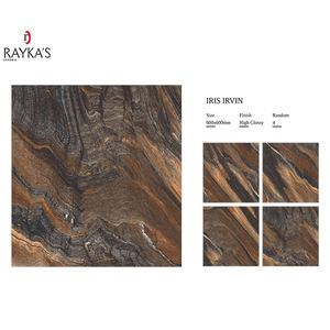 Design moderne 600*600mm nouvelle version carrelage de sol en porcelaine haute brillance pour le salon épaisseur 5mm pour les intérieurs - Product Image 1