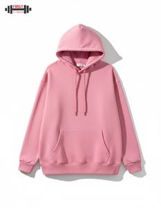 Venta al por mayor de invierno sudadera de lana de gran tamaño Sudadera con capucha unisex 2025 nueva impresión personalizada pulóver 100% algodón 300g logotipo personalizado - Product Image 4