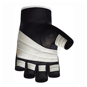 Gants en cuir de fitness respirants Gants en cuir de fitness fabriqués en gros Gants en cuir de fitness taille personnalisée - Product Image 4