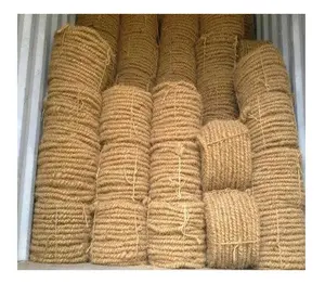 Corda Direta da Fábrica 3 Strand Jute Rope Embalagem Corda De Coco Juta Torcida Cord 100% Reciclável 2mm ~ 50mm De 99GD