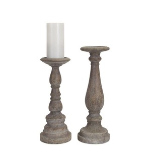 Bougeoirs couleur bois naturel Design créatif personnalisé Bougeoirs décoratifs pour la maison avec la meilleure qualité polie - Product Image 3