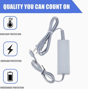 Home Wall Charger Adapter Power Supply Replacement <strong>for</strong> Nintendo <strong>Wii</strong> U Gamepad Grey - Product Image 2